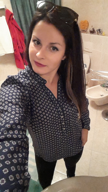 Messehostess Denise aus Dresden