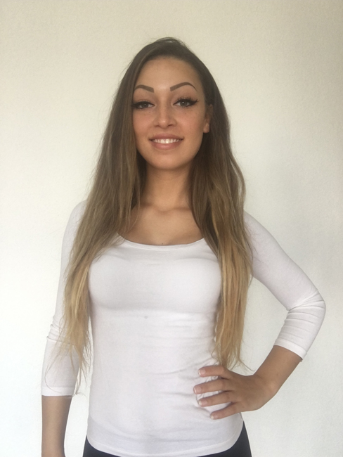 Messehostess Nadja in Berlin