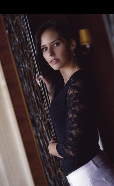 boothmodel Melissa  from Stuttgart