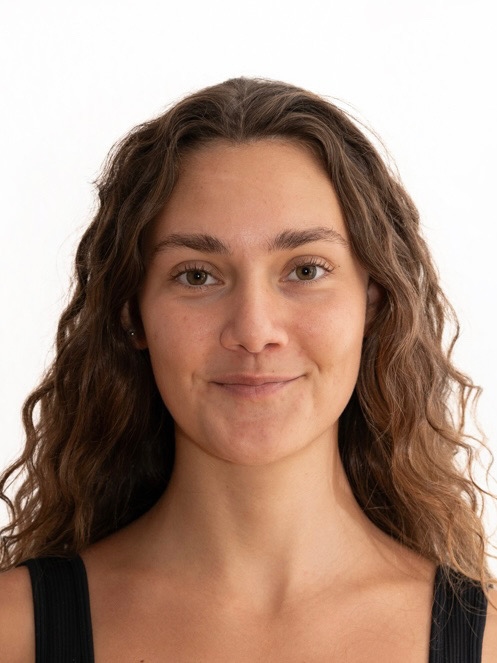 Messehostess Emily Berlin