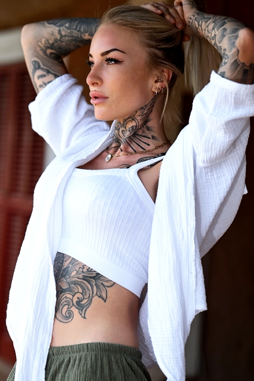 Booth Model Lea from Cologne