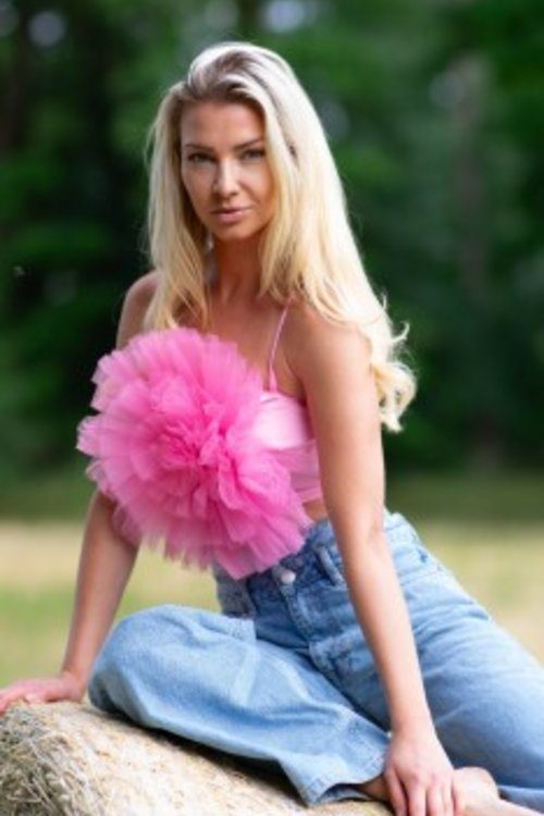 Promotional model Caroline from Berlin